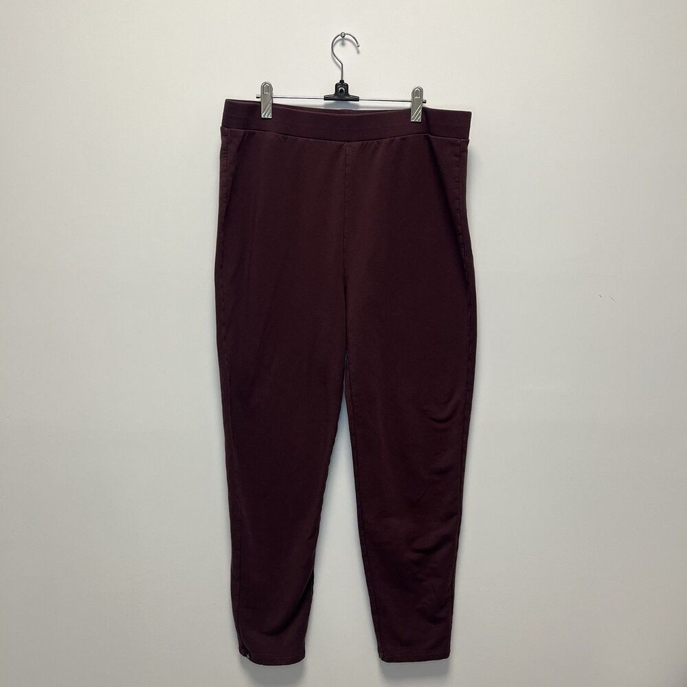 Barefoot Dreams Maroon Lounge Pants Sweatpants Size Tall XL